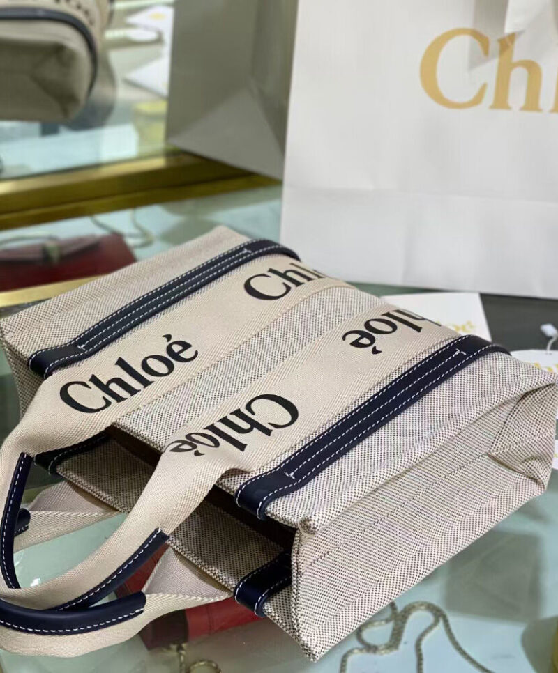 Chloe Small Woody Tote Bag